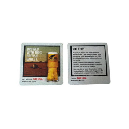 Carling Beer Coasters 100 PACK