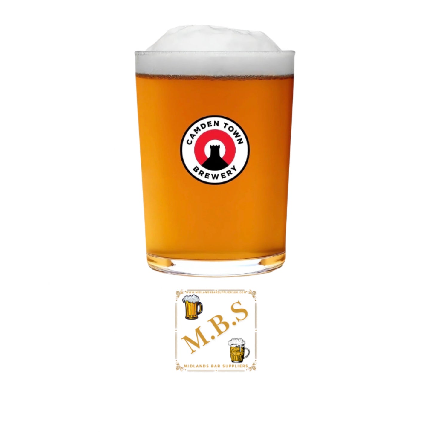 Official Camden Town Brewery Jacks Pint Glass