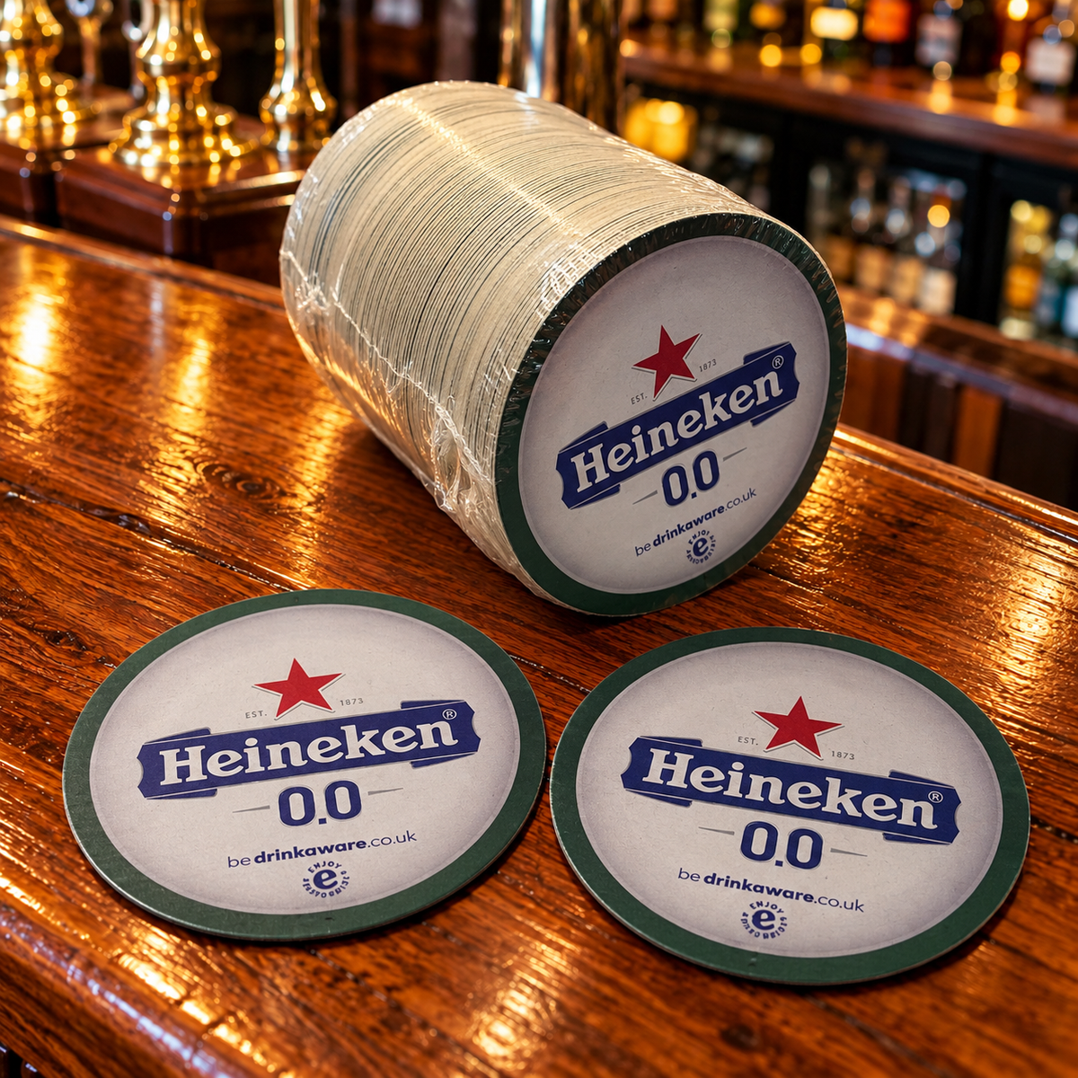 Heineken 0.0 Beer Coasters Pack Of 100
