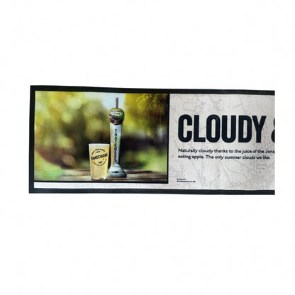 Thatchers Cloudy Apple Rubber Bar Runner 89cm x 24cm