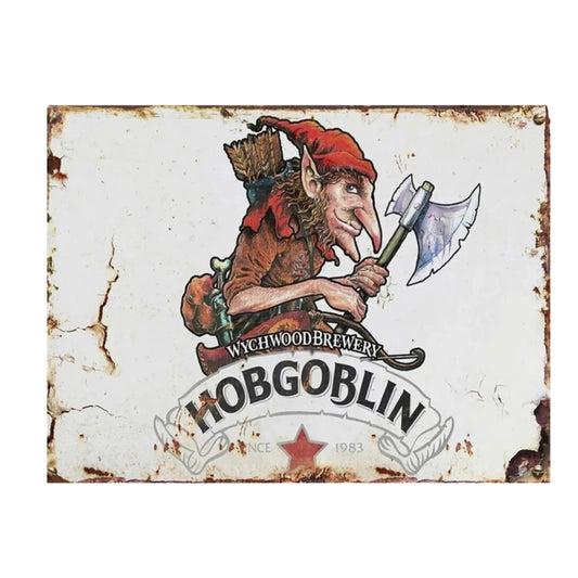Hobgoblin Tin Sign A4 Size