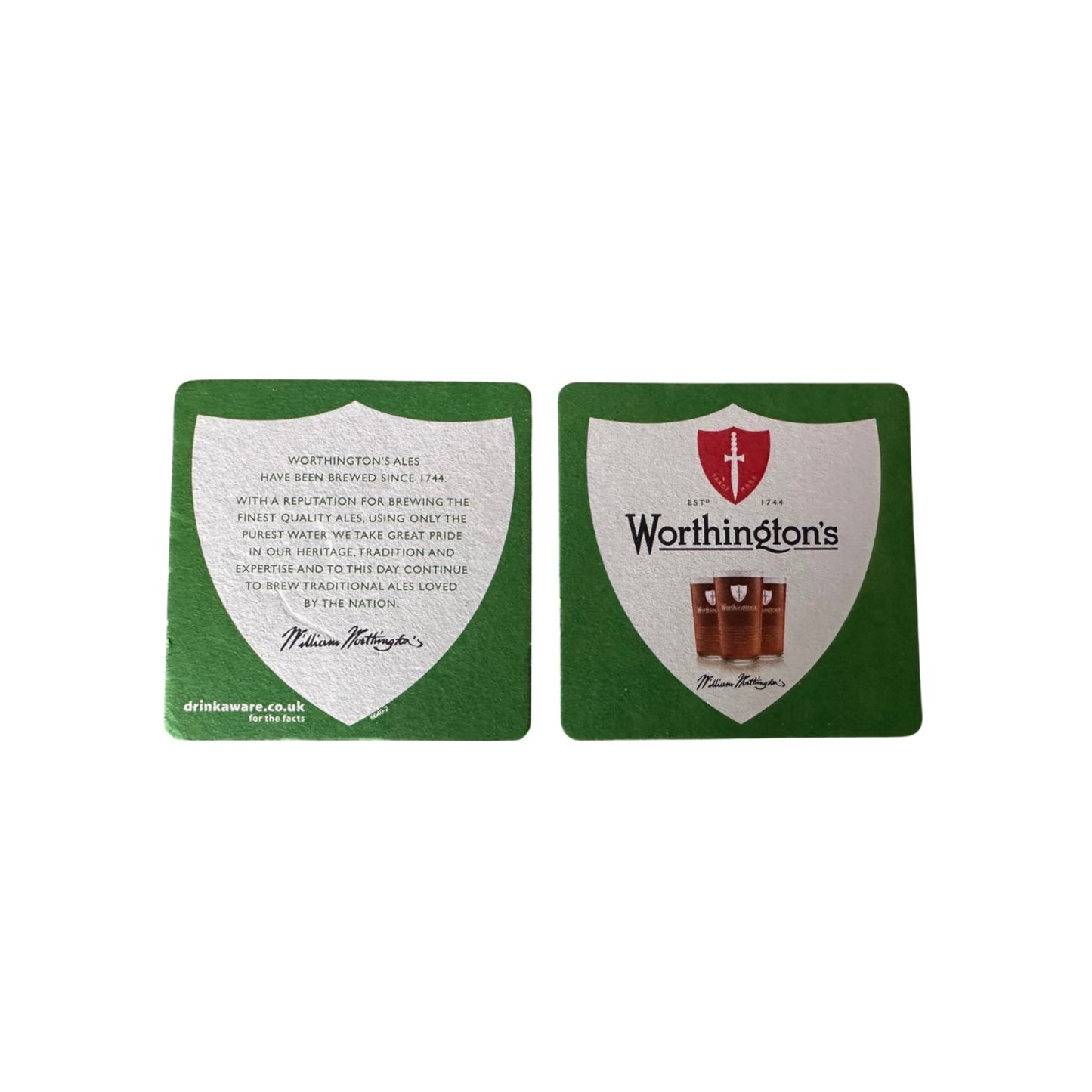 Worthington’s Bitter Beer Coasters 100 PACK