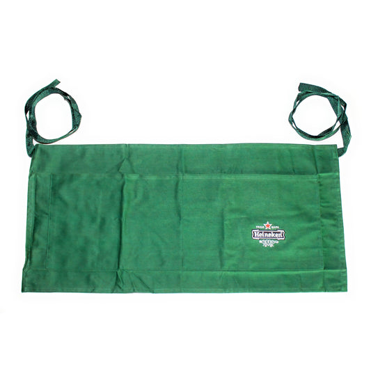 Midlands Bar Suppliers Schweppes SHORT WAIST APRON WITH POCKET CHEFS WAITERS COOKS BAR APRON GREEN - CATERING