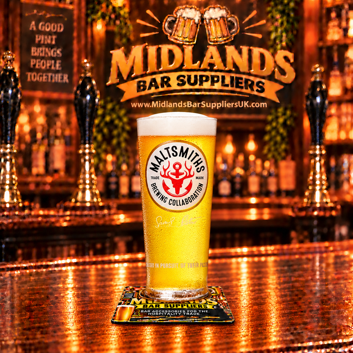 Maltsmith Pint Glass