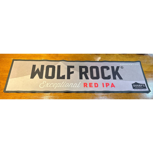 Wolf Rock Red IPA Bar Runner 89cm x 24cm