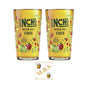 Inches Cider Pint Glasses x2