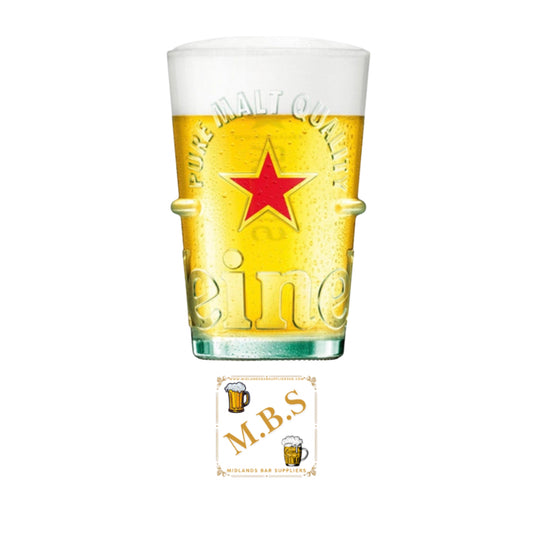 Limited Edition Heineken Silver Pint Glass
