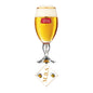 Stella Artois Premium Half Pint Crystal Beer Glass Traditional Belgian Style Chalice