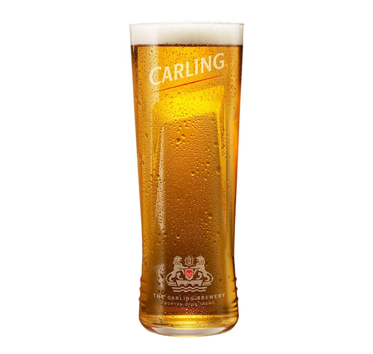 4 x Carling Pint Glasses Plus 8 x Carling Beer Coasters