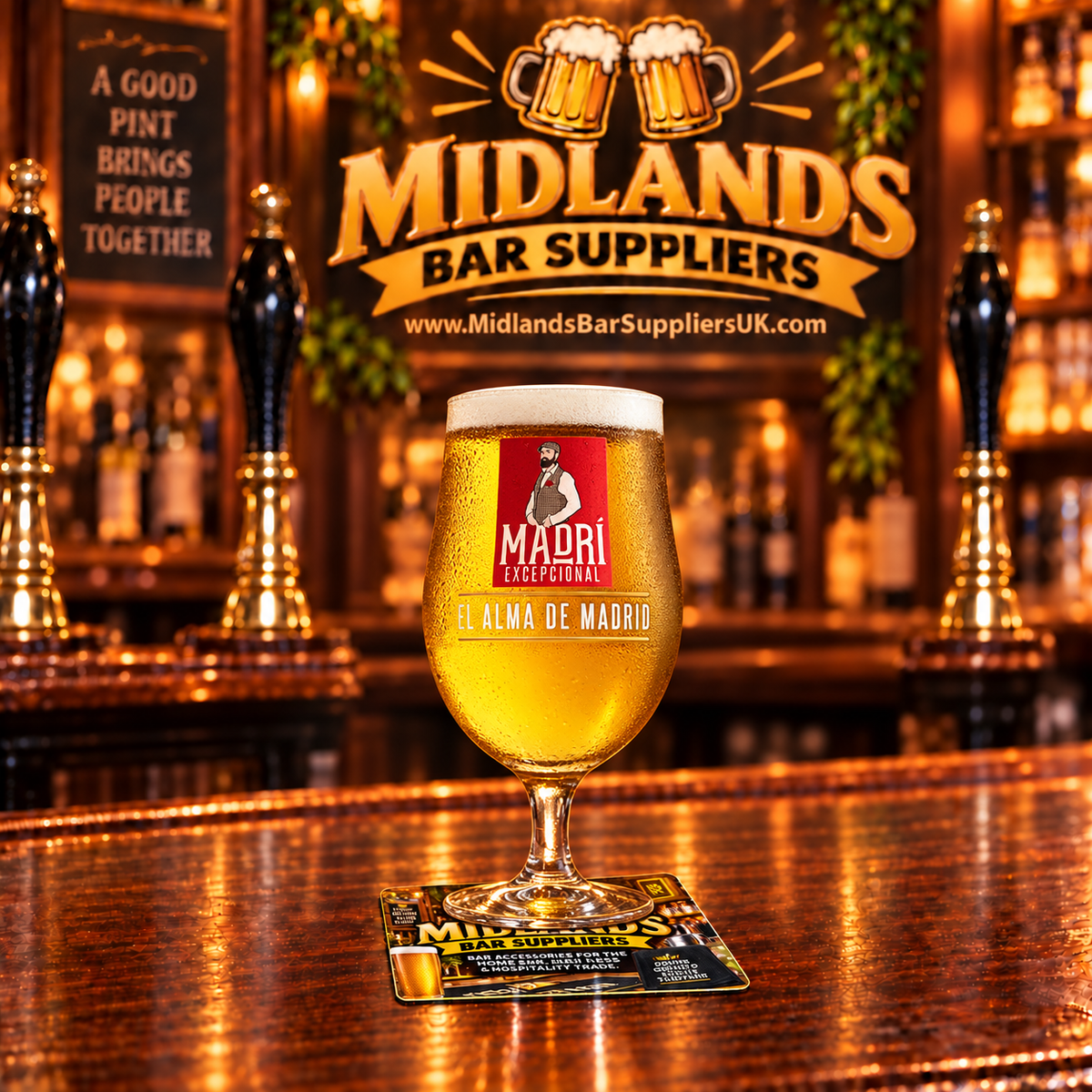 Madri Pint Glass