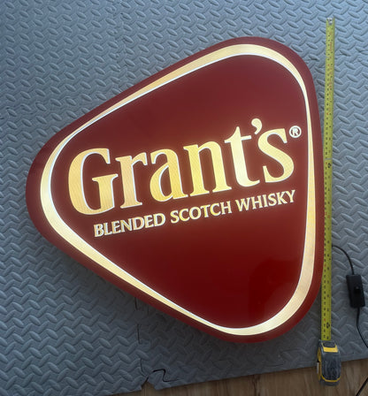 Grants Blended Scotch Whisky Large Light Up Sign