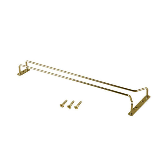 Brass Plated Wine Glass Hanger - 16inch