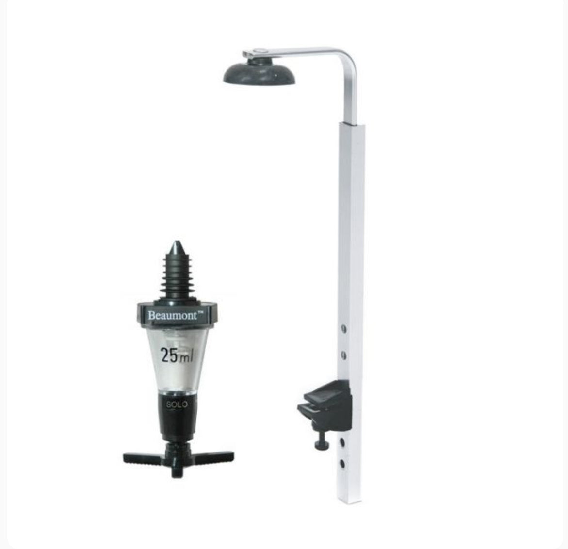 Wall Bracket 70cl/1 litre with 25ml Beaumont measure