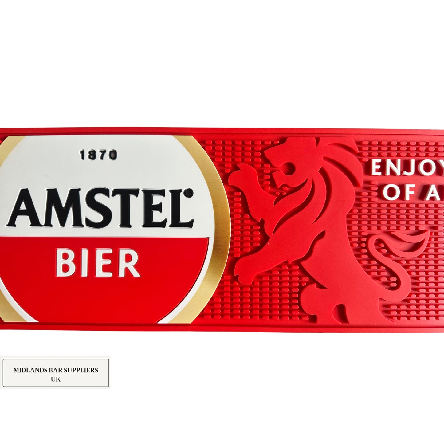 Amstel Rubber Bar Runner