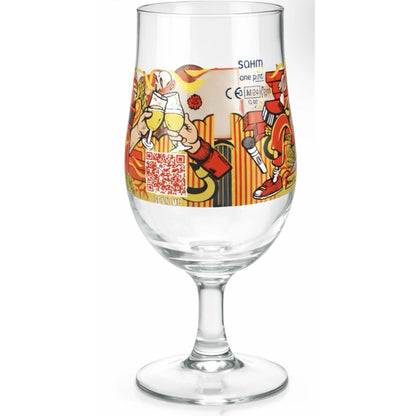 Madrí Excepcional Limited Edition Beer Glass in Gift Box, Set of 2