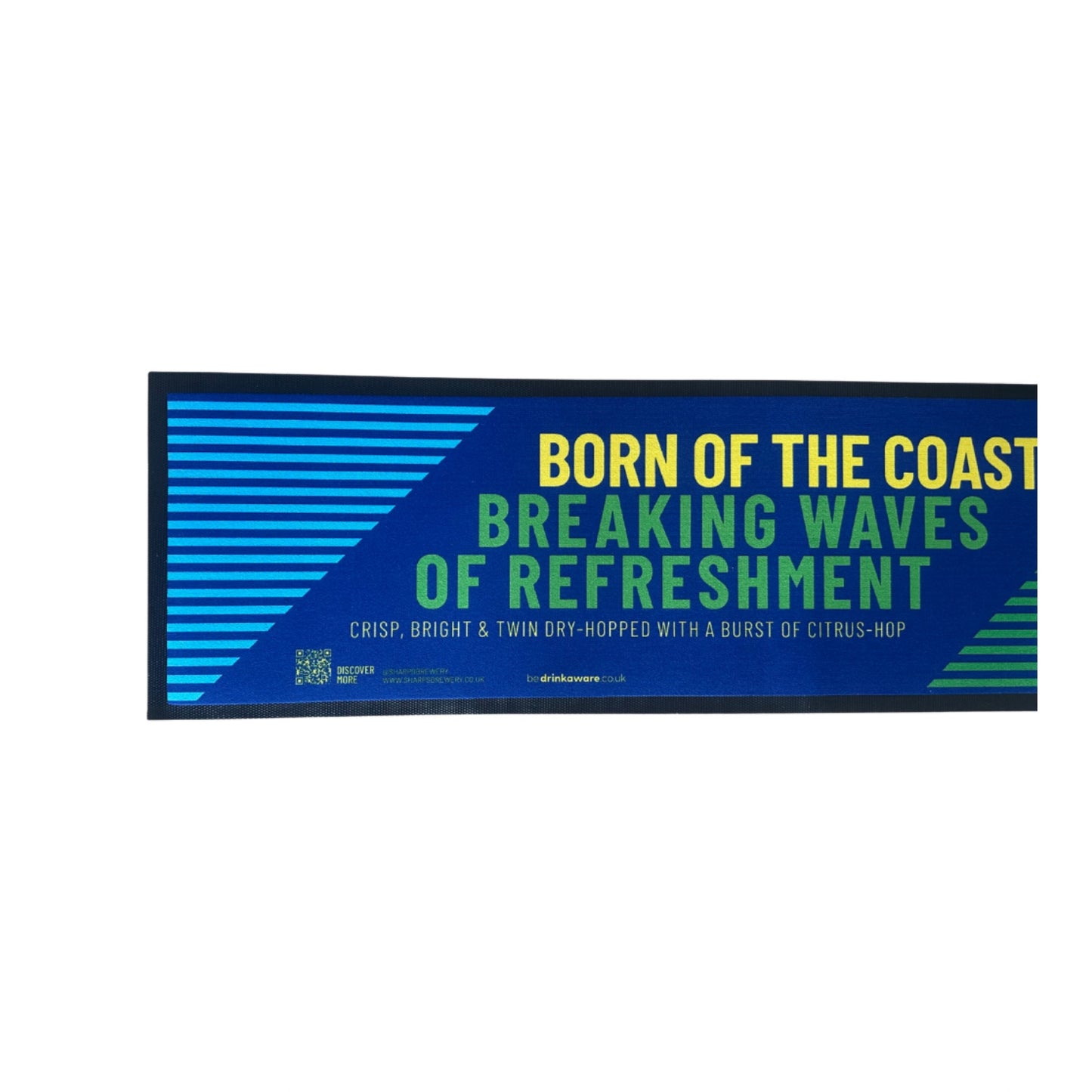 Sharps Twin Coast Rubber Bar Runner 89cm x 24cm
