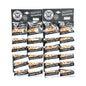 Traditional Pork Scratchings 24 X 40g Packs Seasoned Meat Snack Pub Carded