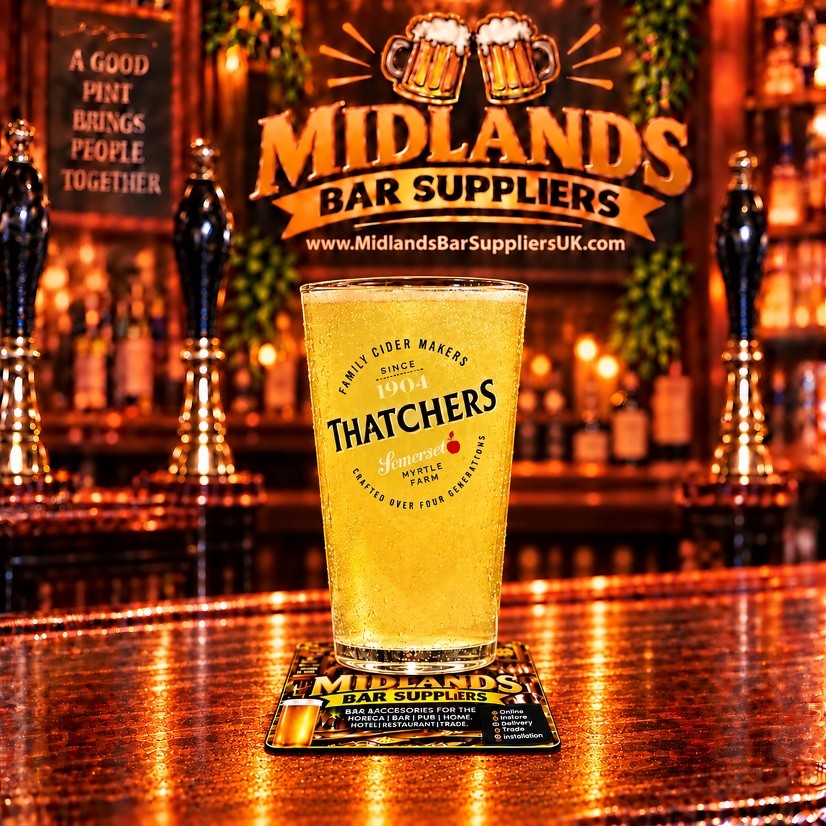 Thatchers Pint Glass