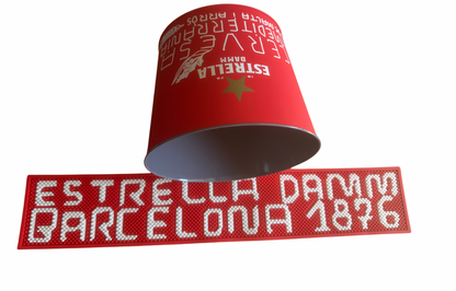 Estrella Ice Bucket & Rubber Bar Runner