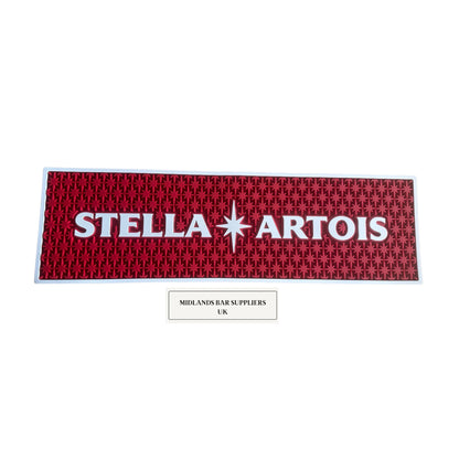 Stella Artois Red Rubber Bar Runner