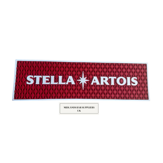 Stella Artois Red Rubber Bar Runner