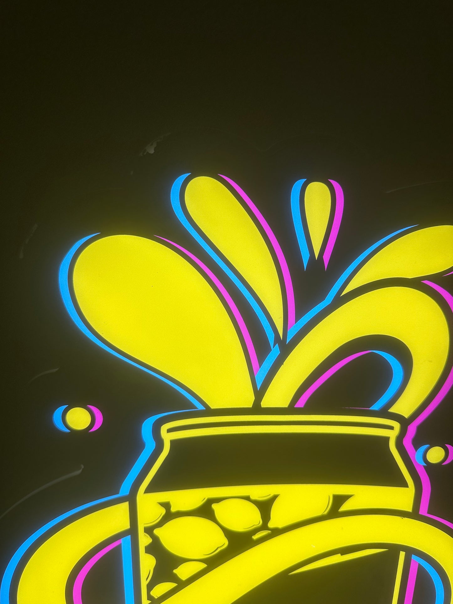 Rare Hooch LED Light Up Sign 50cm X 31cm