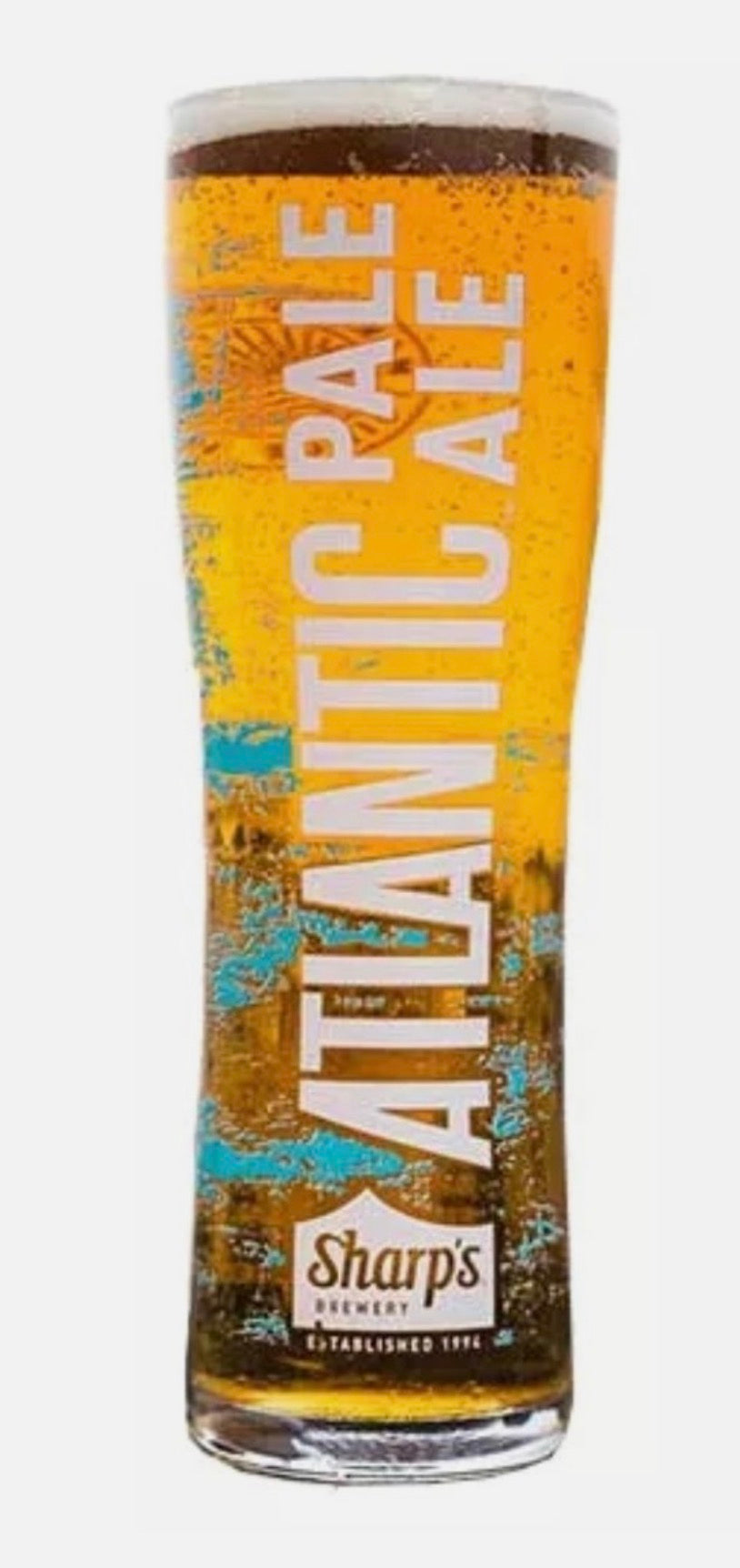 Sharp's Atlantic Pale Ale Beer Glasses (Set of 2)