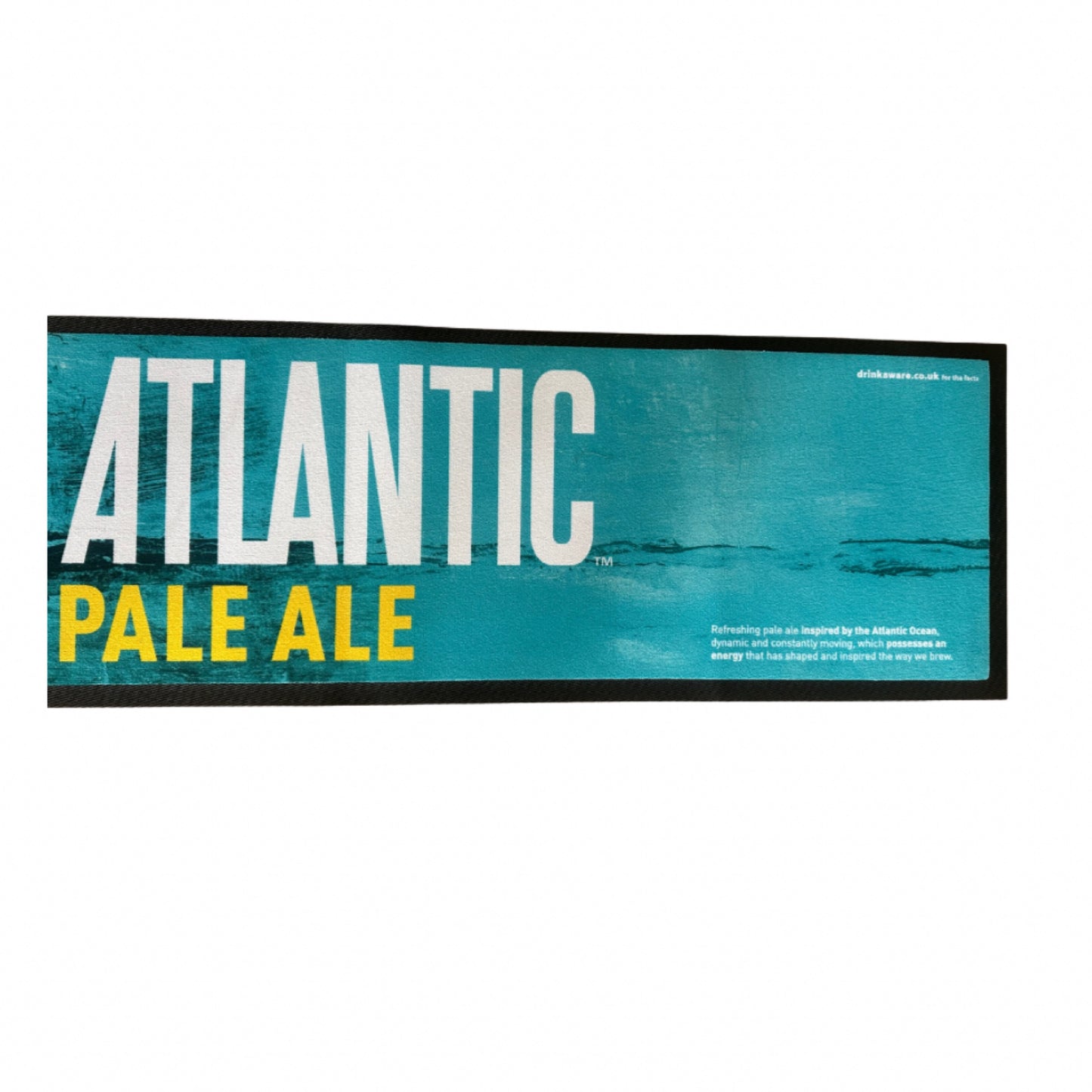 Atlantic Pale Ale Rubber Bar Runner 89cm x 24cm