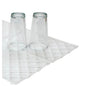 White Interlocking Glass Mats Pack of 10 (Dimensions: 300mm × 200mm)