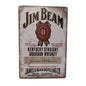 Jim Beam Tin Sign A4 Size