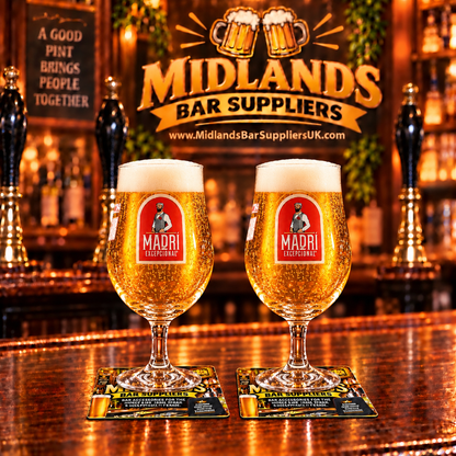 Madri 2025 Edition Pint Glasses Set of 2