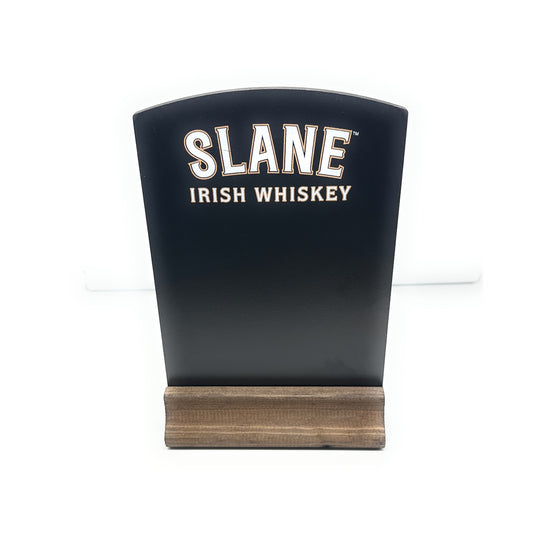 SLANE Irish Whiskey Table Chalk Board