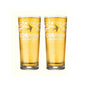 Cornish Orchards Cider Pint Glass, Clear, Set of 2