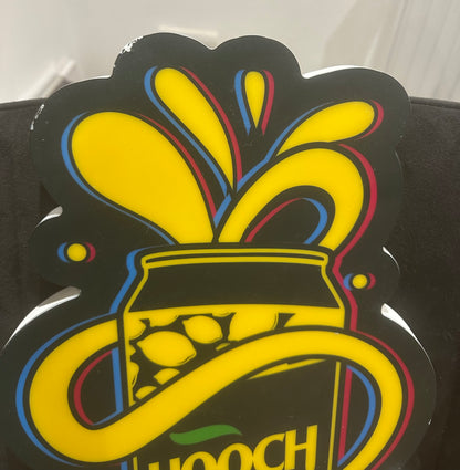 Rare Hooch LED Light Up Sign 50cm X 31cm