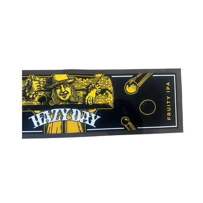 Green King Hazy Day Rubber Bar Runner 88cm X 24cm