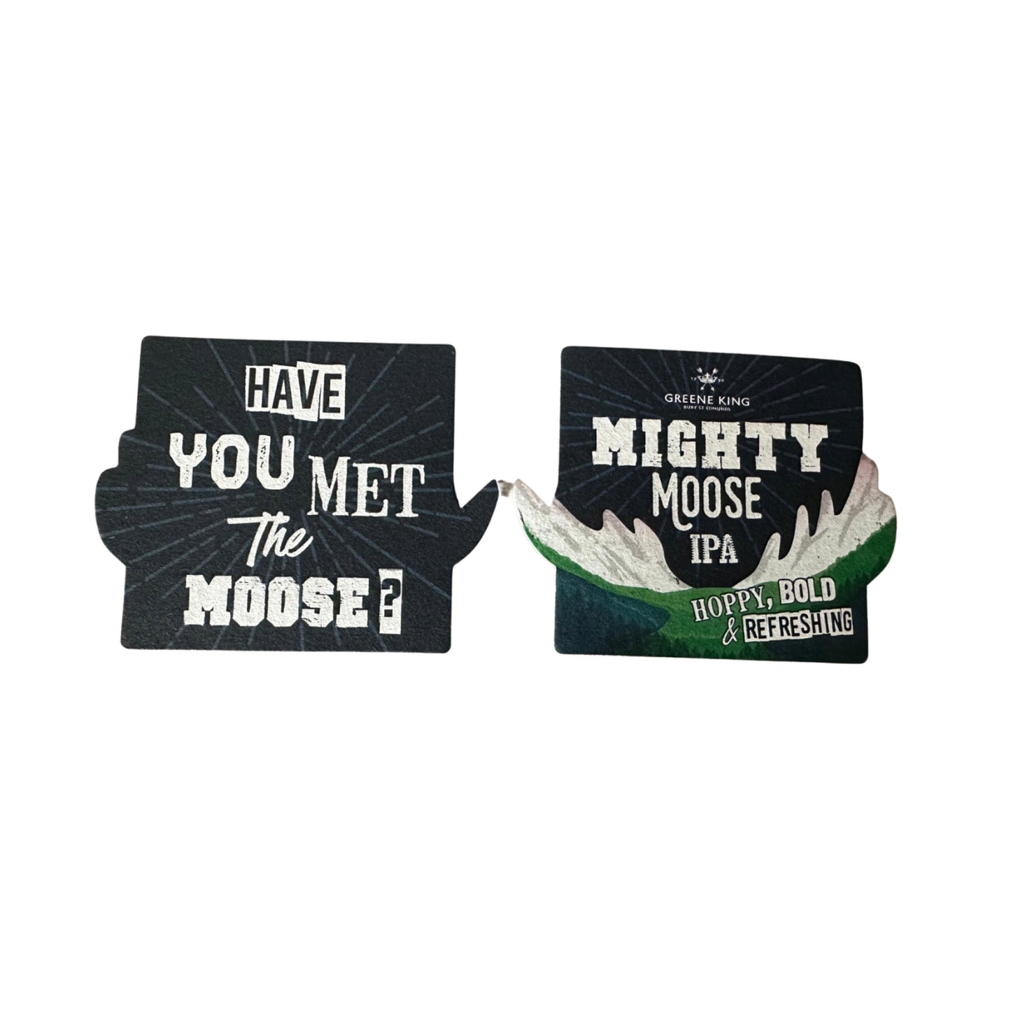 Mighty Moose Ale ‘Have You Met The Moose’ Beer Coasters 100 PACK