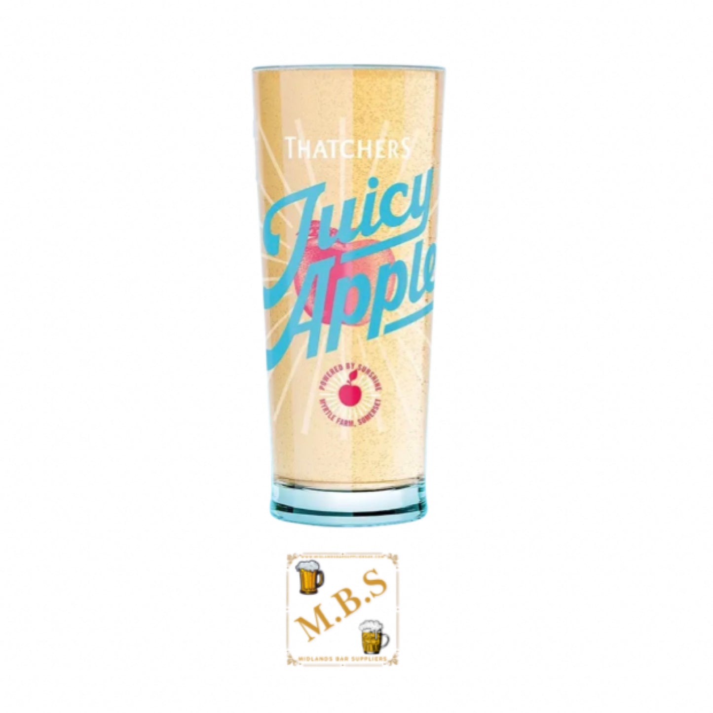 Thatchers Juicy Apple Cider Pint Glass