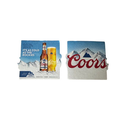 Cools ‘Its As Cold As The Rockies) Beer Coasters 100 PACK