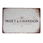 Moet & Chandon Champagne Tin Sign A4 Size