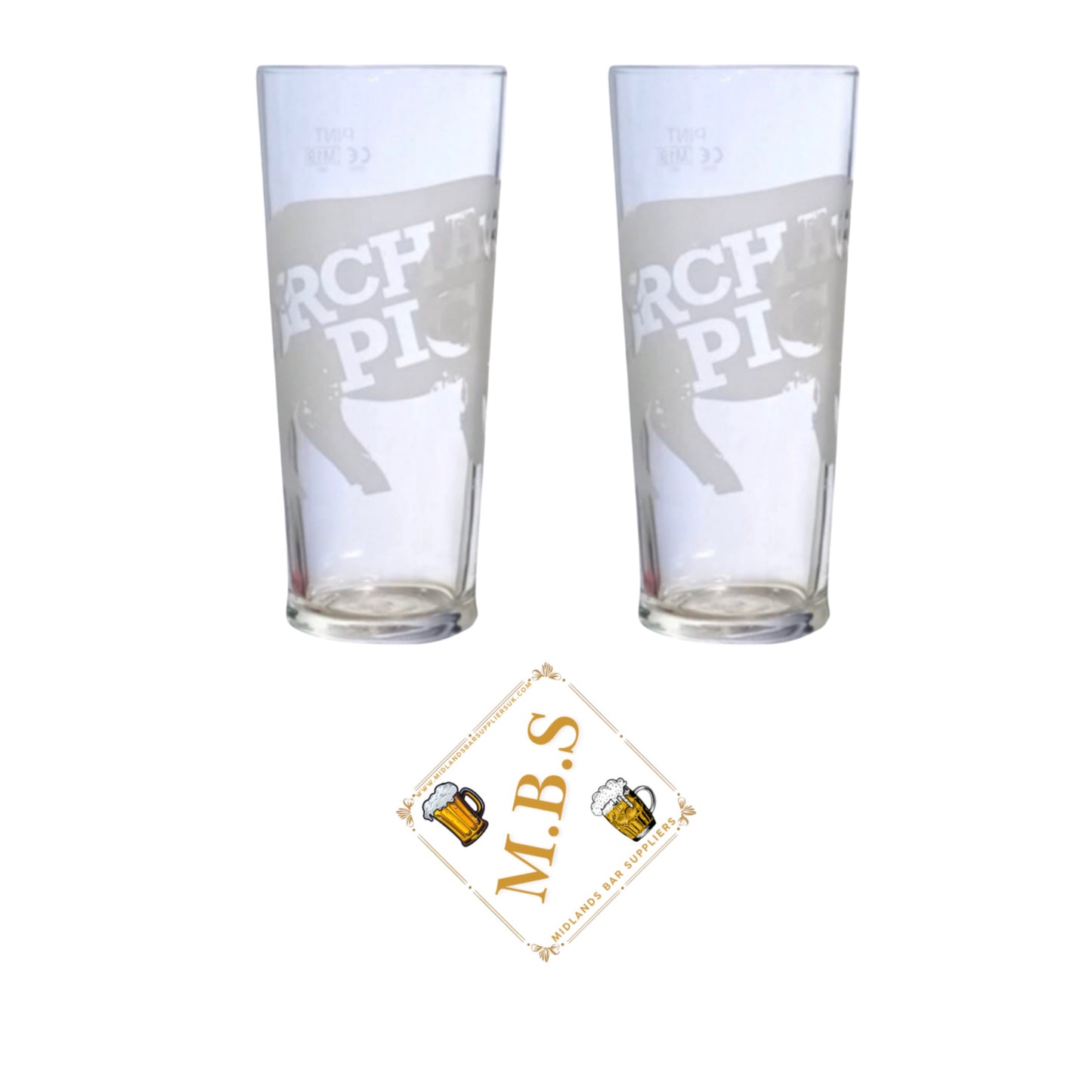 Orchard Pig Cider Premium Pint Glass