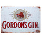 Gordon’s Gin Tin Sign A4 Size