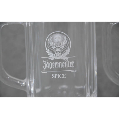 Brand New Jägermeister Spice Stein Heavy Glass Tankard 20cl 200ml (250ml To Brim) £12.99 For 2