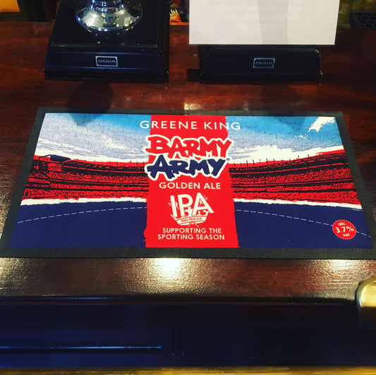 Brand New Barmy Army IPA Rubber Bar Runner