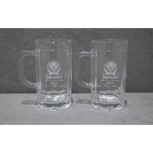 Brand New Jägermeister Spice Stein Heavy Glass Tankard 20cl 200ml (250ml To Brim) £12.99 For 2