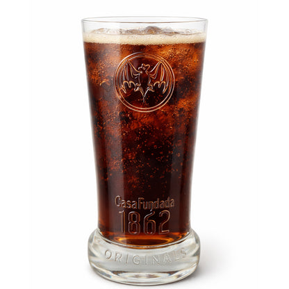 Bacardi Rum Casa Fundada 1862 Originals Highball Glasses Set of 2