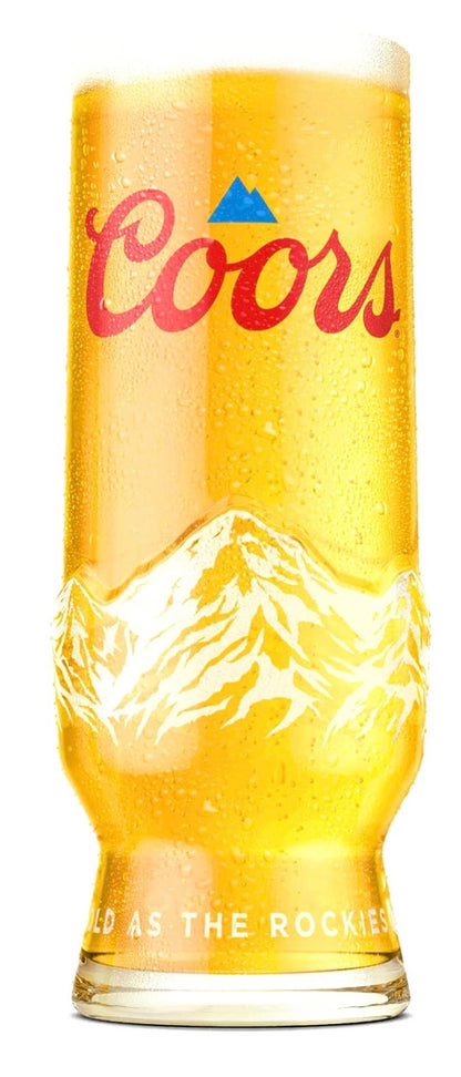2 x Coors Light Pint Glasses
