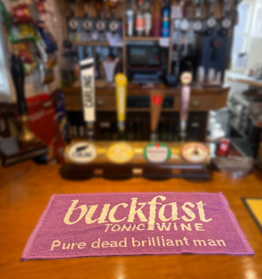 Brand New Buckfast Tonic Wine Bar Towel