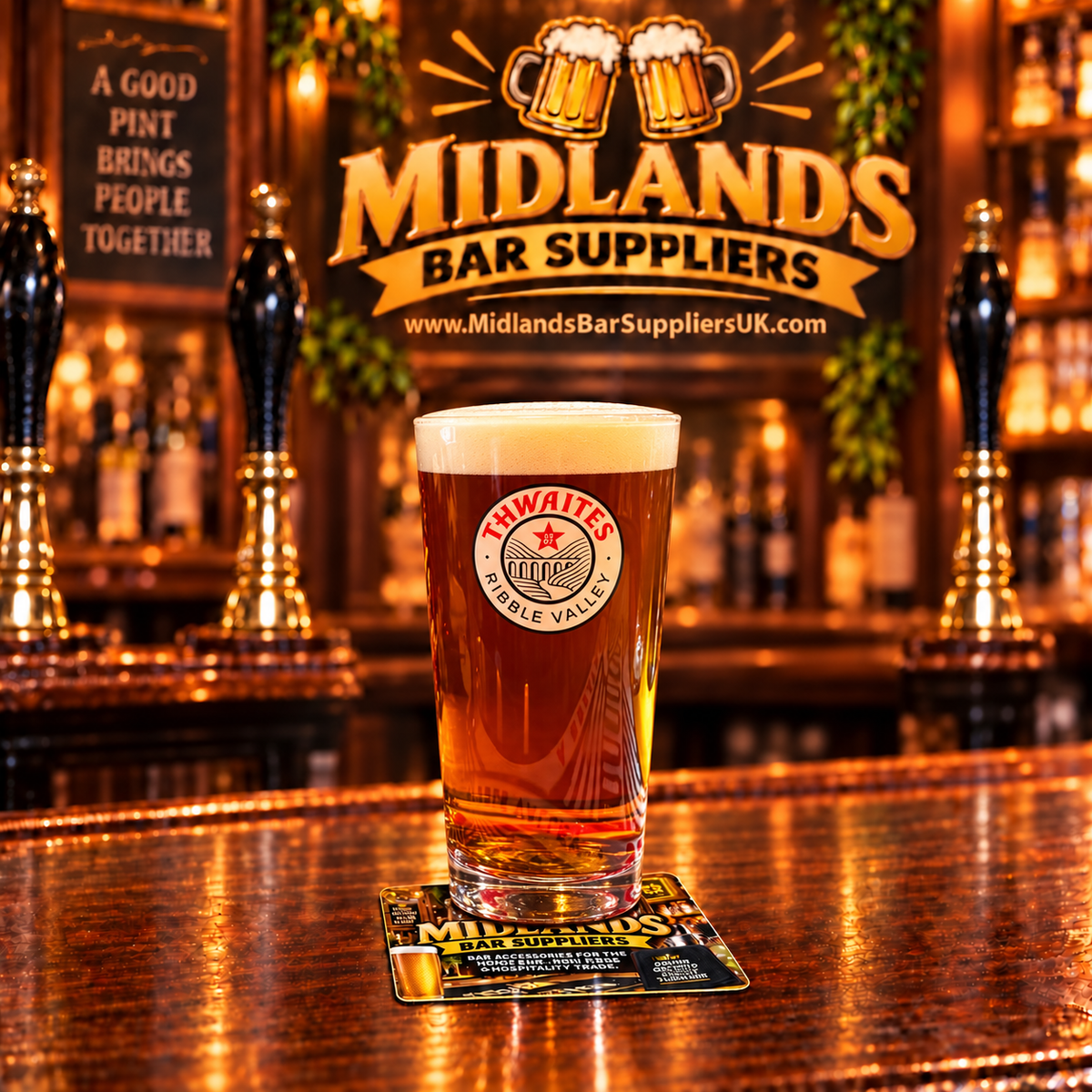 Thwaites Brewery Pint Glass