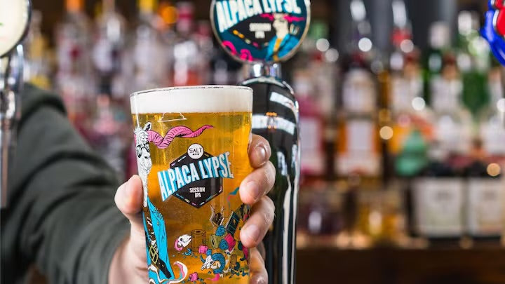 2 X Brand New Apocalypse Session IPA Pint Glasses