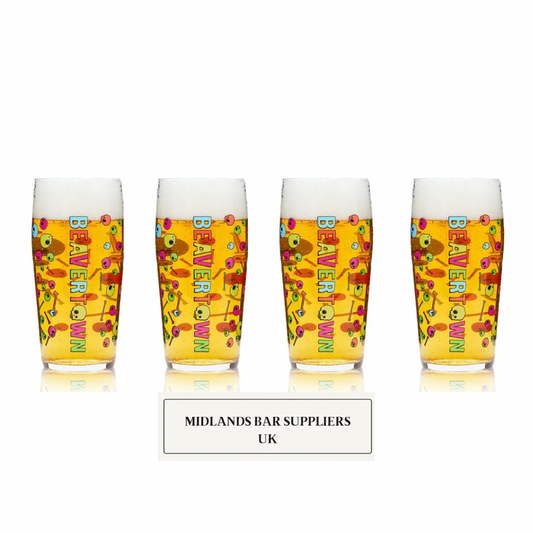 4 X Beavertown Pint Glasses